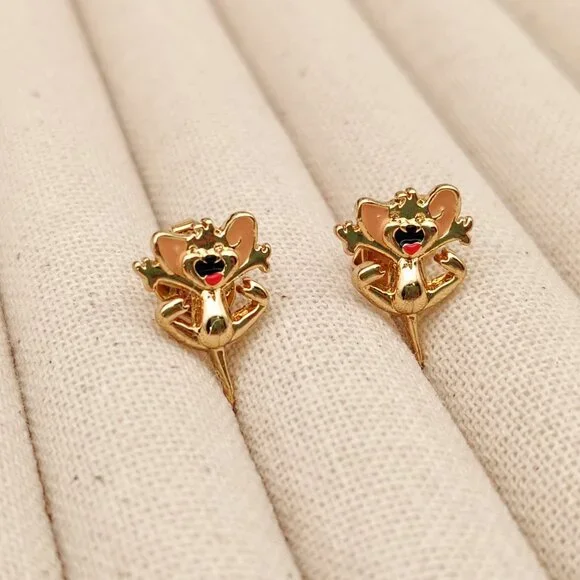 KATE SPADE • Whimsical Tom & Jerry Earrings - Picture 2 of 6